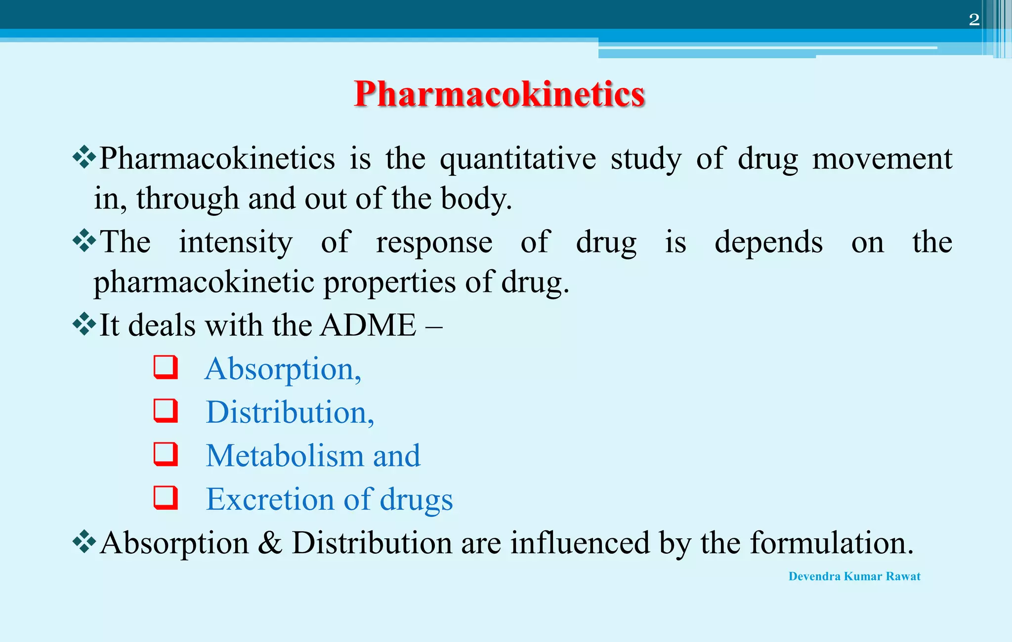 Absorption Pharmacokinetics (pharmacology and toxicology) | PPT