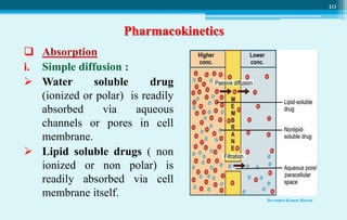 Absorption Pharmacokinetics (pharmacology and toxicology)