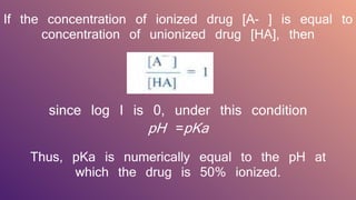 Pharmacokinetics: Absorption (Transport mechanism) | PPTX
