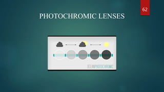 PHOTOCHROMIC LENSES
62
 
