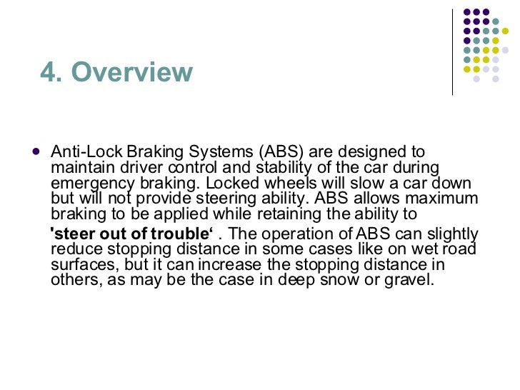 antilock braking system