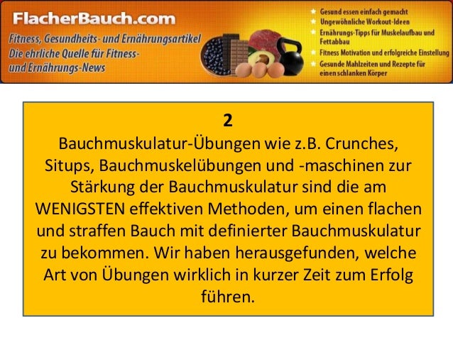 Bauchfett Verlieren Schnell Zum Flachen Bauch