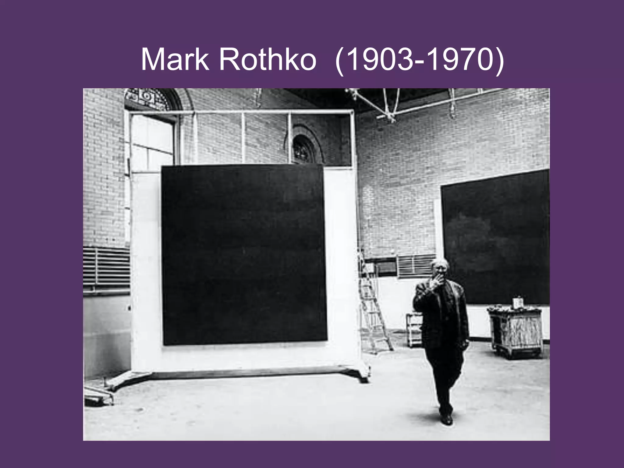 Mark Rothko (1903-1970)
 