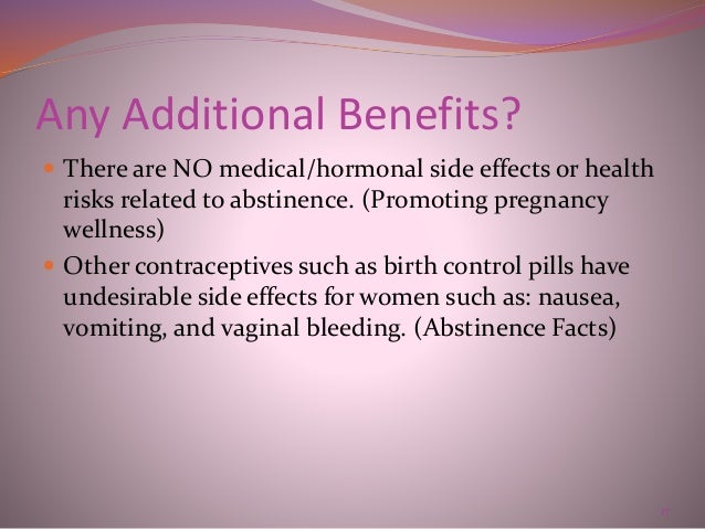 10 reasons to abstain picture