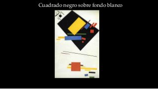 Cuadrado negro sobre fondo blanco
 
