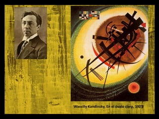 Wassilly Kandinsky, En el óvalo claro, 1925
 