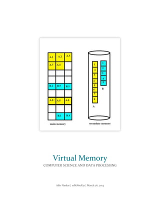 Abir Naskar | 10MA60R21 | March 26, 2014
Virtual Memory
COMPUTER SCIENCE AND DATA PROCESSING
 