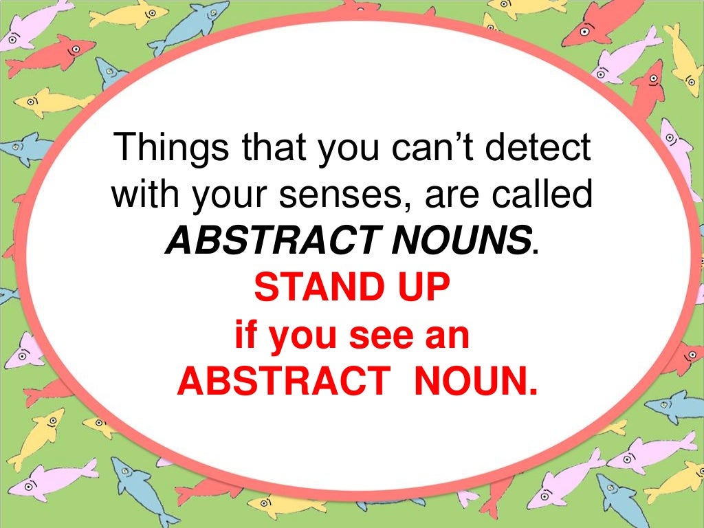 Abstract Noun Powerpoint Game