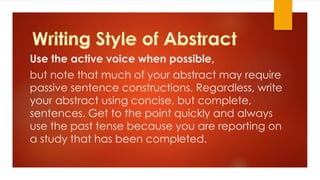what is an Abstract & importance of an Abstract | PDF