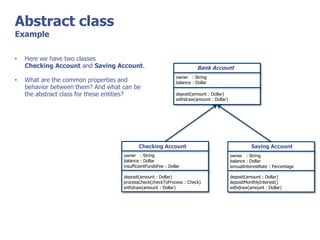 Abstract class and Interface | PPTX | Programming Languages | Computing