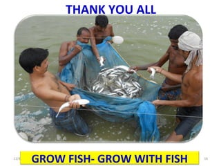 Growth and production performance of tade mullet, Liza tade (Forsskal, 1775) at different stocking density in tide fed brackishwater pond rearing systems in West Bengal