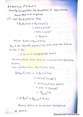 Abstract algebra | PDF