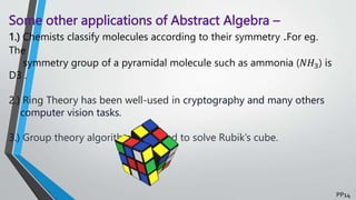 Abstract Algebra Pptx Abstract Algebra Pptx