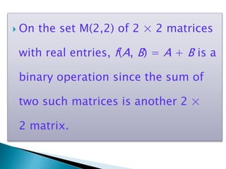 Abstract algebra & its applications | PPTX