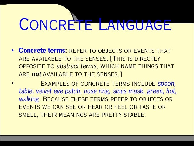 👍 Concrete language. TIP 3. Use Specific and Concrete Language. 2019-02-05