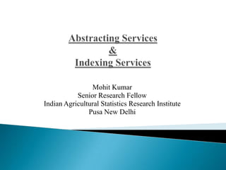 Mohit Kumar
Senior Research Fellow
Indian Agricultural Statistics Research Institute
Pusa New Delhi

 