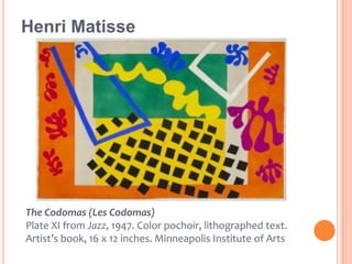 Look at these colorful cutouts.  What do you see?