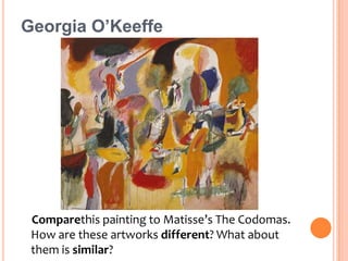 Georgia O’KeeffeRed Canna, c. 1923oil on canvas mounted on Masonite, 36 x 29   inchesCollection of the University of ArizonaMuseum of Art, Tucson