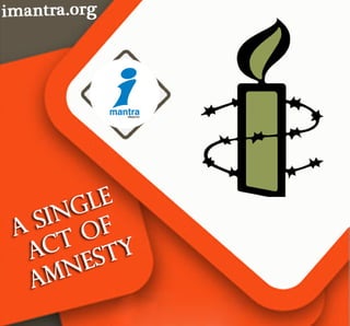 A single act of amnesty 