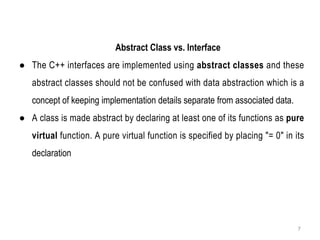 Abstract Class and Interface.pdf | Programming Languages | Computing