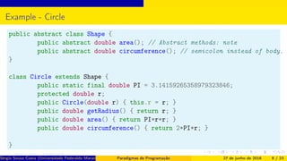 Abstract classes and interfaces | PDF