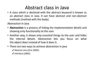 ABSTRACT CLASSES AND INTERFACES.ppt