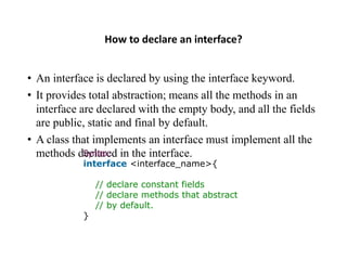 ABSTRACT CLASSES AND INTERFACES.ppt