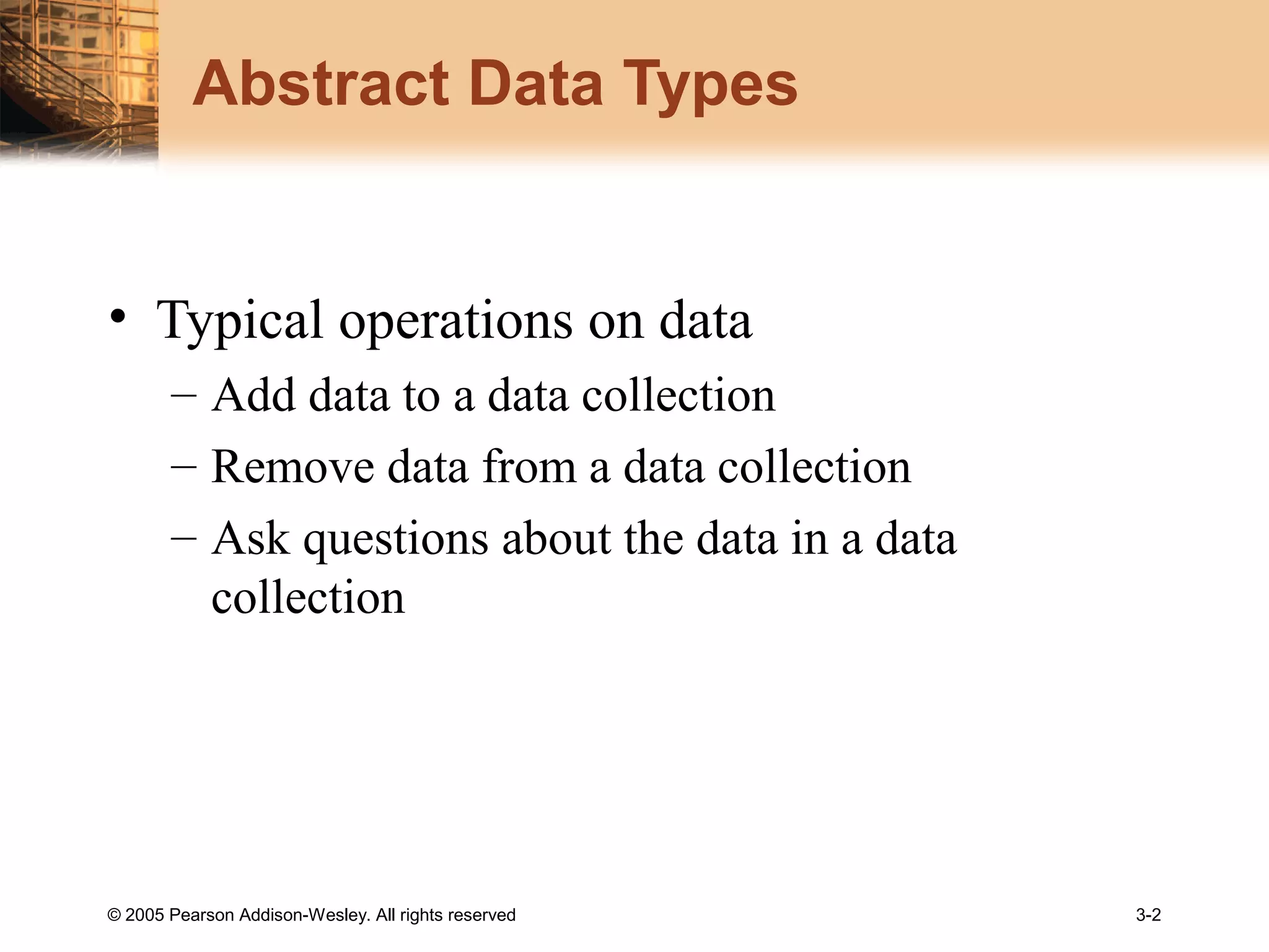 Abstract data types | PPT