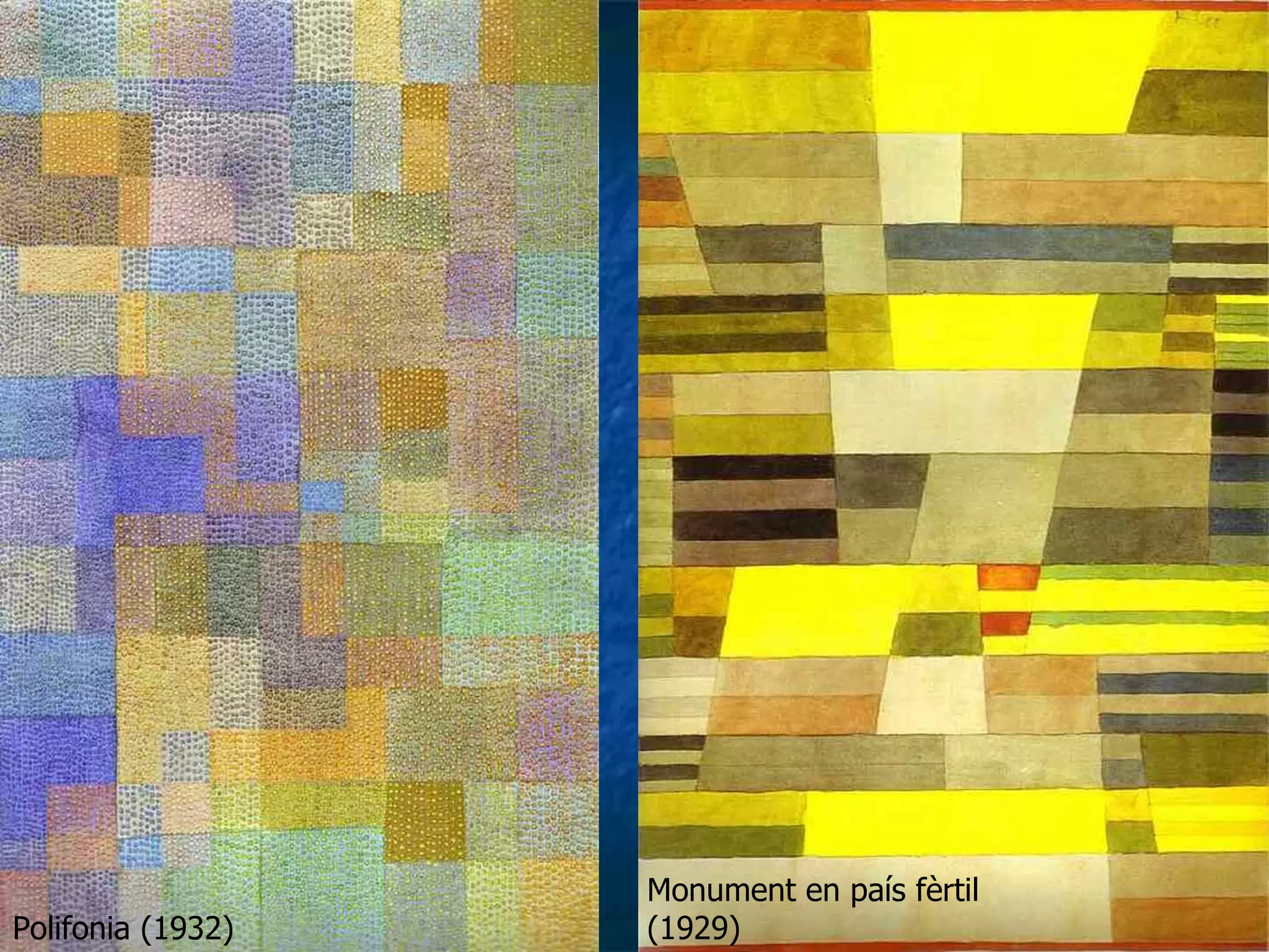 Polifonia (1932) Monument en país fèrtil (1929) 