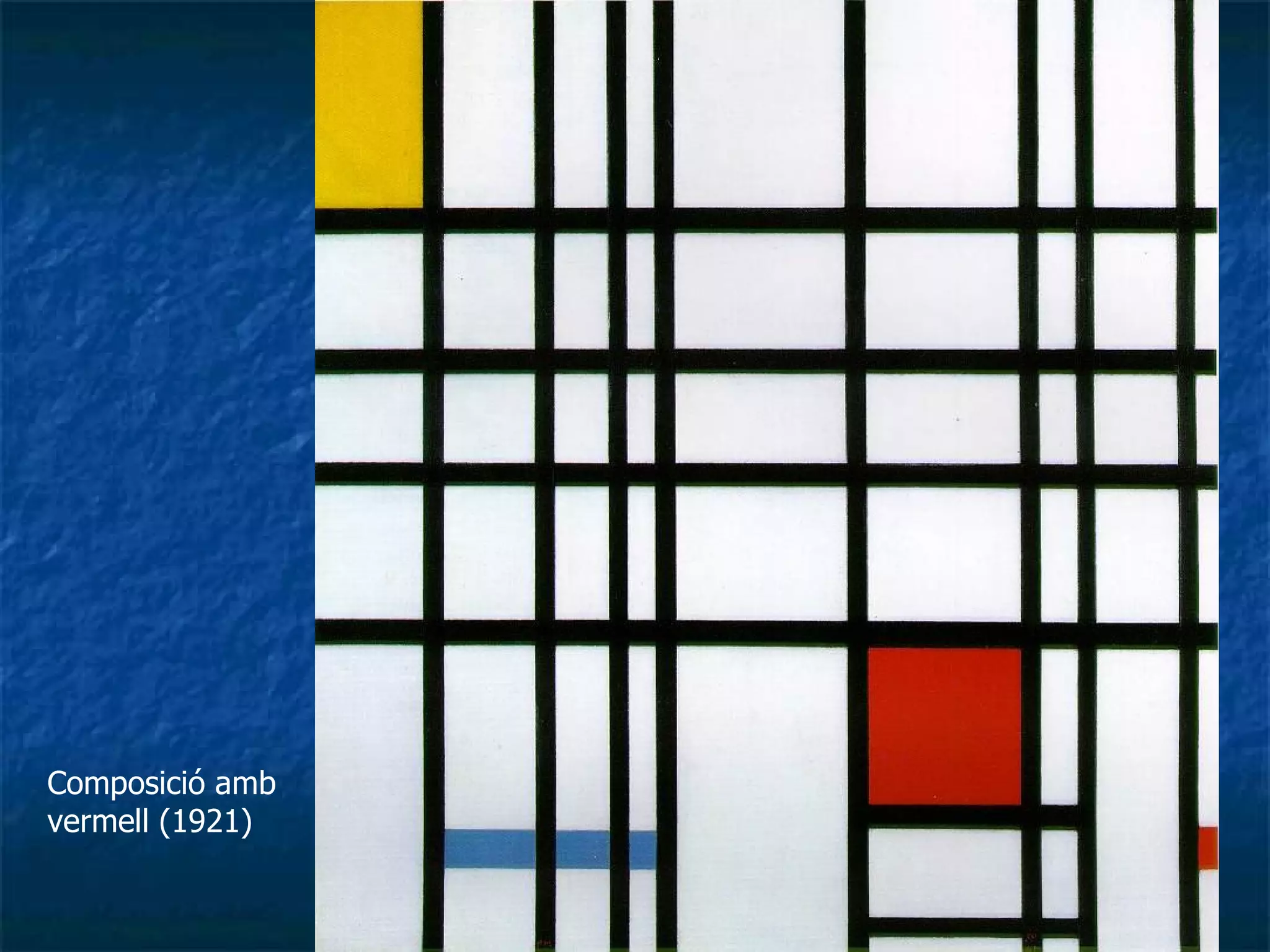 Composició amb vermell (1921) 