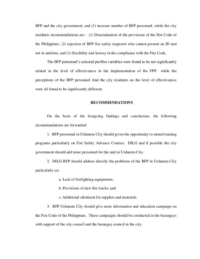 fire prevention program fpp of the bureau of fire protection bfp firefighter letter of recommendation sample