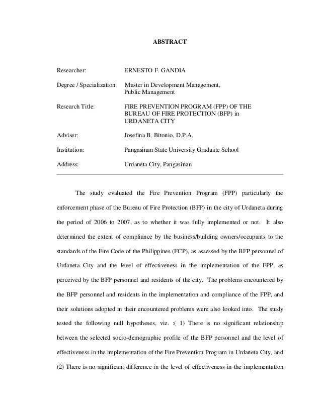 fire investigation report