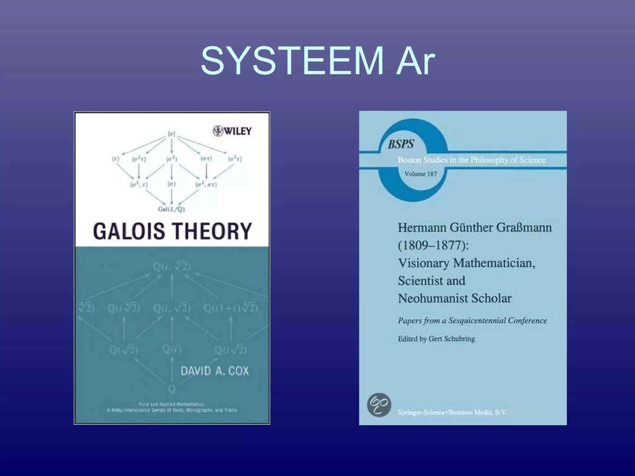 SYSTEEM Ar
 