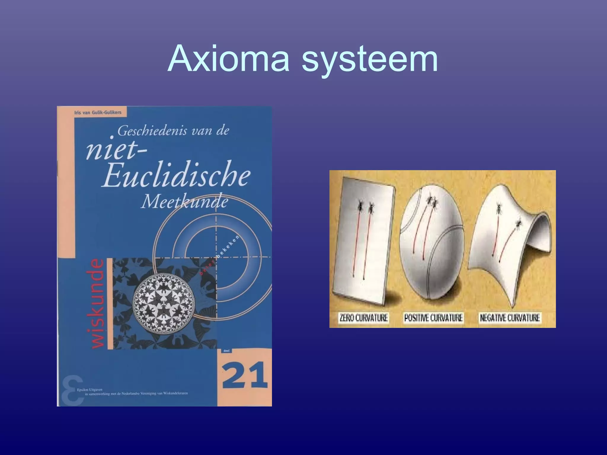 Axioma systeem
 