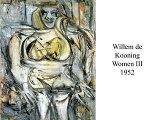 Willem de Kooning Women III1952