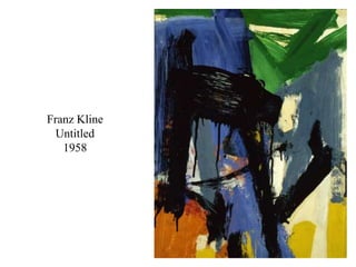 Franz Kline<br />Untitled<br />1958<br />