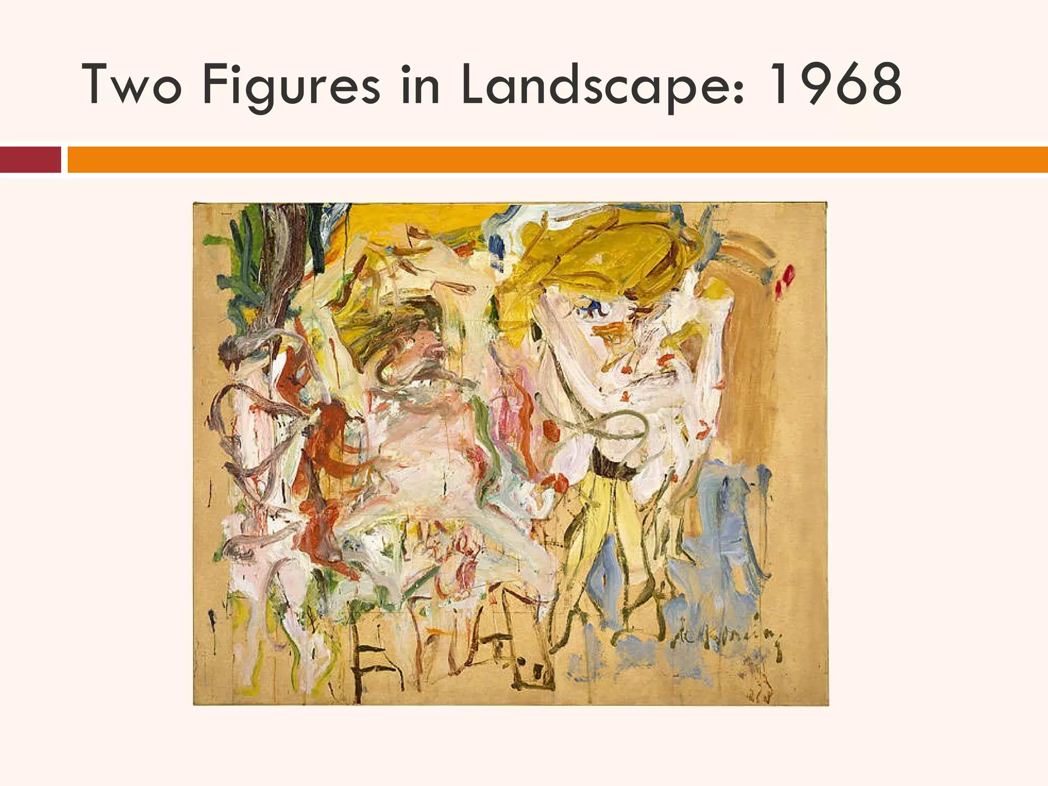 Two Figures in Landscape: 1968 