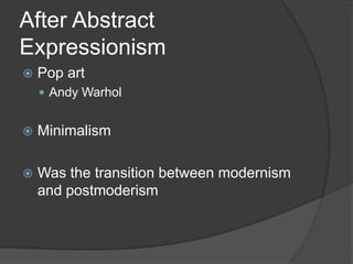 Abstract Expressionism | PPTX