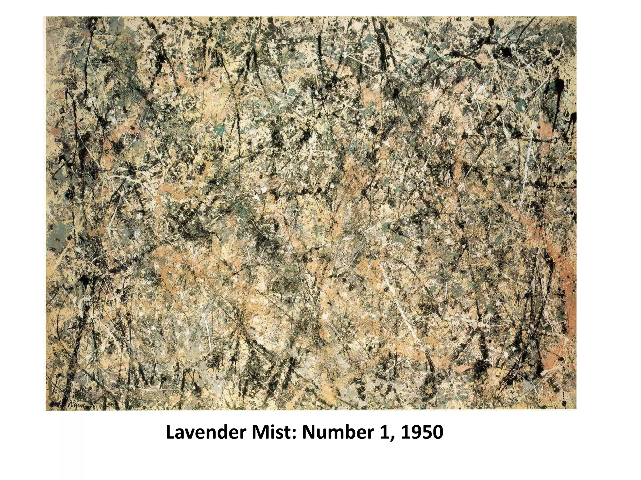 Lavender Mist: Number 1, 1950
 