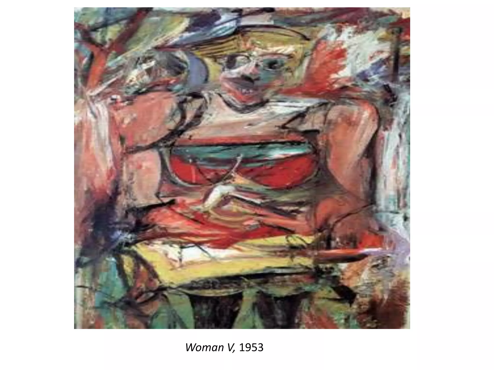 Woman V, 1953
 