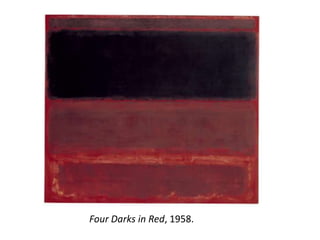 Four Darks in Red, 1958.
 