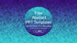 Abstract Geometric Triangle PowerPoint Templates.pptx