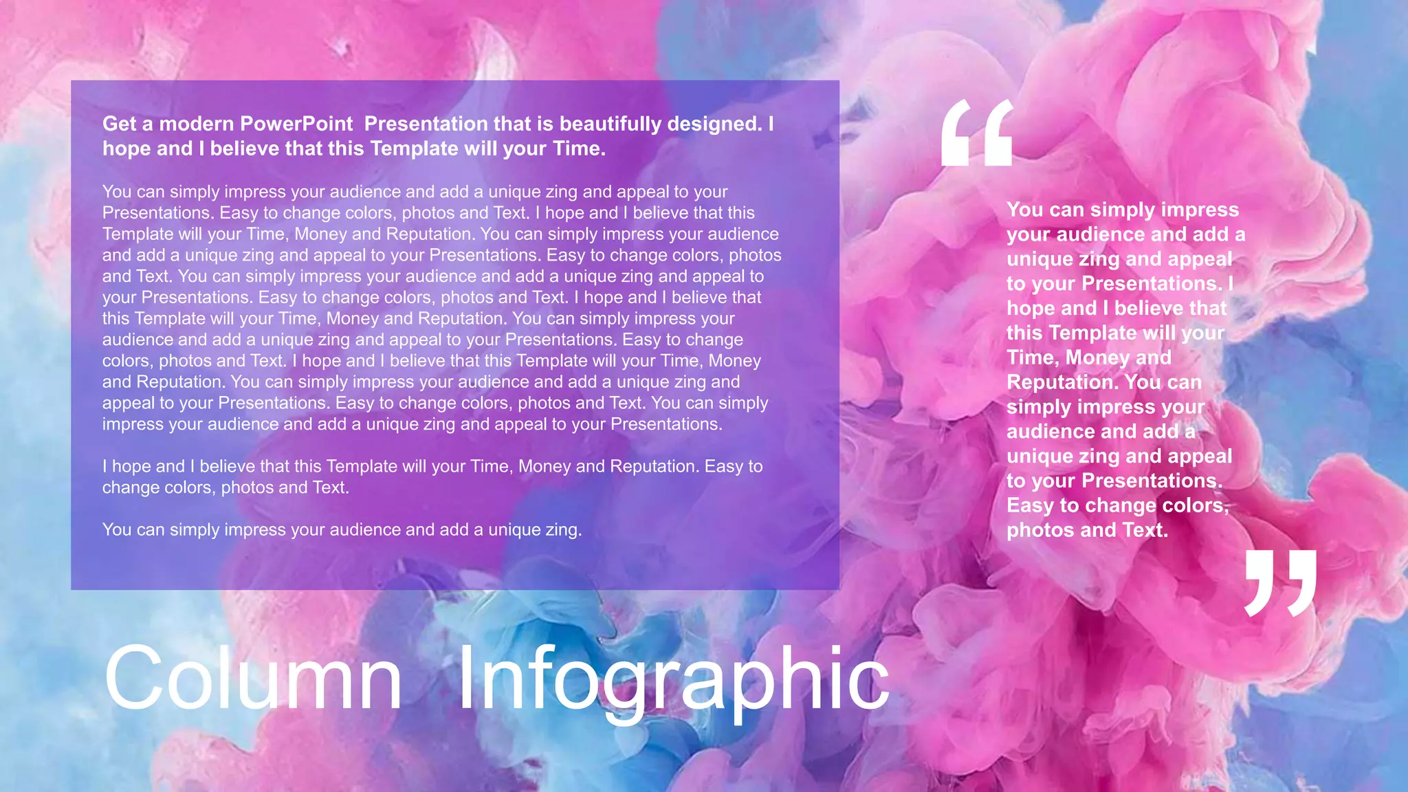 Abstract Ink Drop PowerPoint Templates.pptx | Desktop Publishing ...