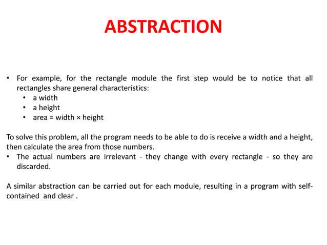 ABSTRACTION for data computing machines and | PPT