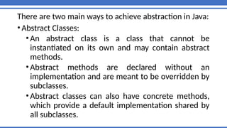 ABSTRACTION IN JAVA AAAAPROGRAMMING.pptx