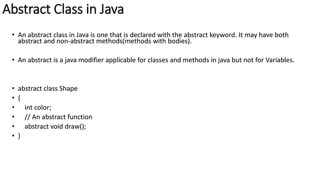 Abstraction in java.pptx