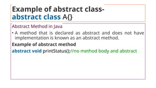 Abstraction in Java .pptx