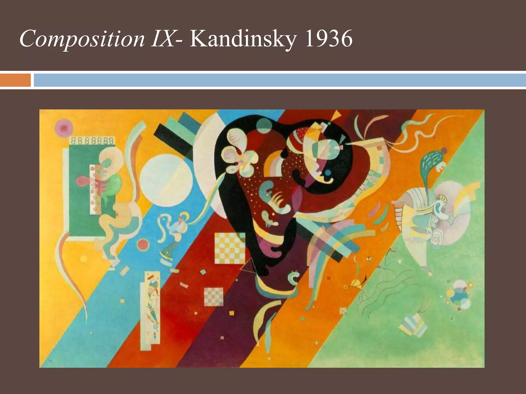 Composition IX- Kandinsky 1936