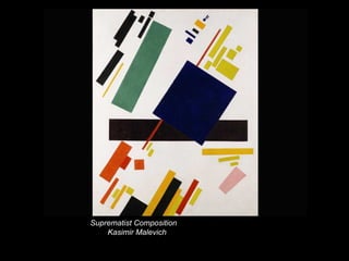 Suprematist Composition
    Kasimir Malevich
 