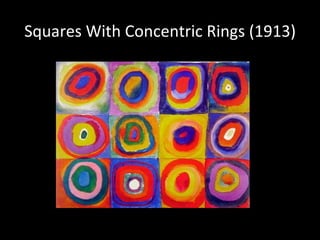 Squares With Concentric Rings (1913)
 